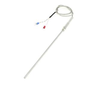 uxcell 熱電対 温度測定センサープローブ 20cm長さ Kタイプ