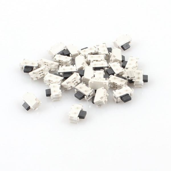uxcell タクトスイッチ モーメンタリ SPST 4×2×3mm プラスチック 金属 電気部品 ...