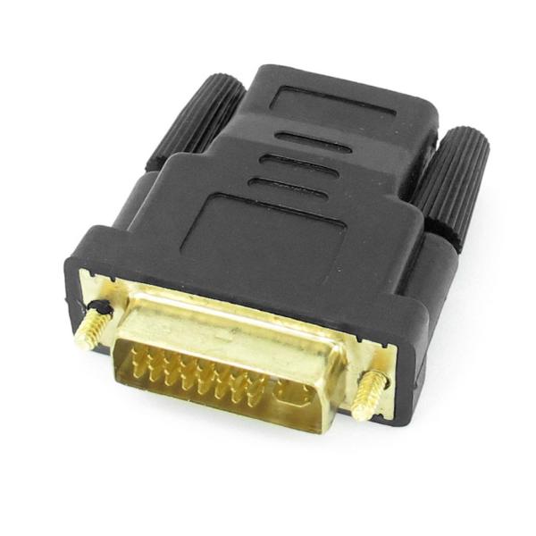 uxcell HDMIアダプタ DVI-HDMIアダプタ HDMIメスコネクタアダプターDVI-Iデ...