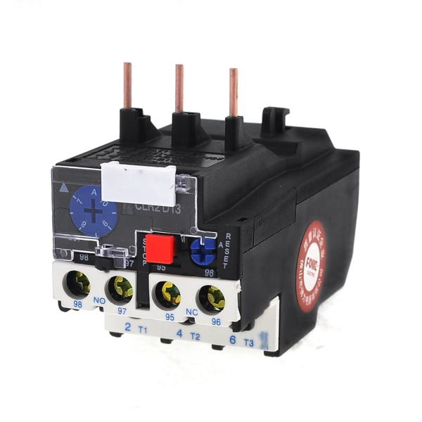 uxcell 熱過負荷リレー FR2-25 LR2-13 プラスチック 金属 電子部品 ACモータ用...