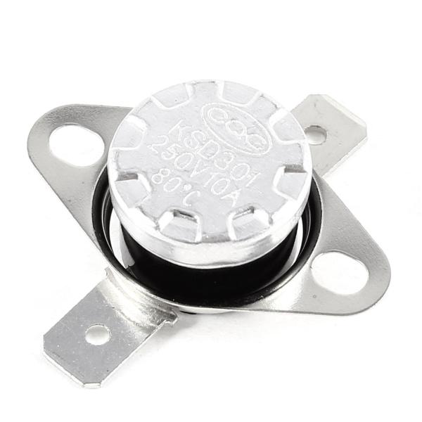 uxcell 温度コントロール スイッチ KSD301 AC 250V 10A 80C 摂氏