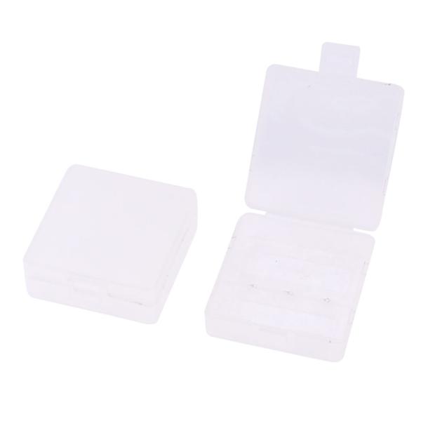 uxcell 電池ボックス プラスチック製 9Vタイプのバッテリー用 2個入り