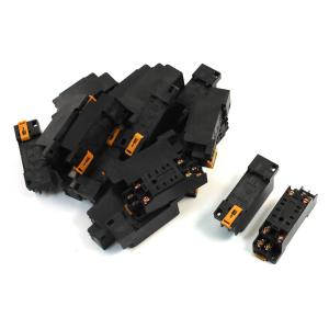 uxcell リレーソケットベース プラスチック製 汎用リレー