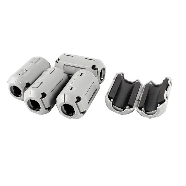 uxcell フェライトコア EMI RFIノイズフィルター 19 x 17 x 34mm　グレー　...
