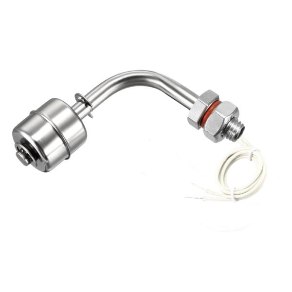 uxcell フローティングスイッチ 10mm水位センサコントローラステンレス鋼 ホワイト ワンフロ...