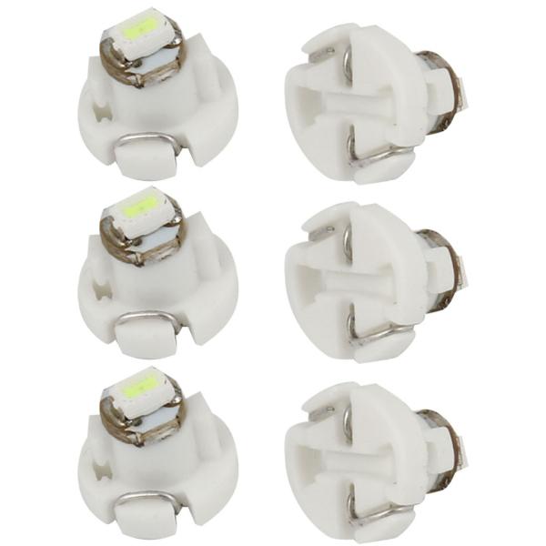 uxcell メートルスプリント電球 自動内部用 T3 3020 SMD 1-LED アイスブルー ...