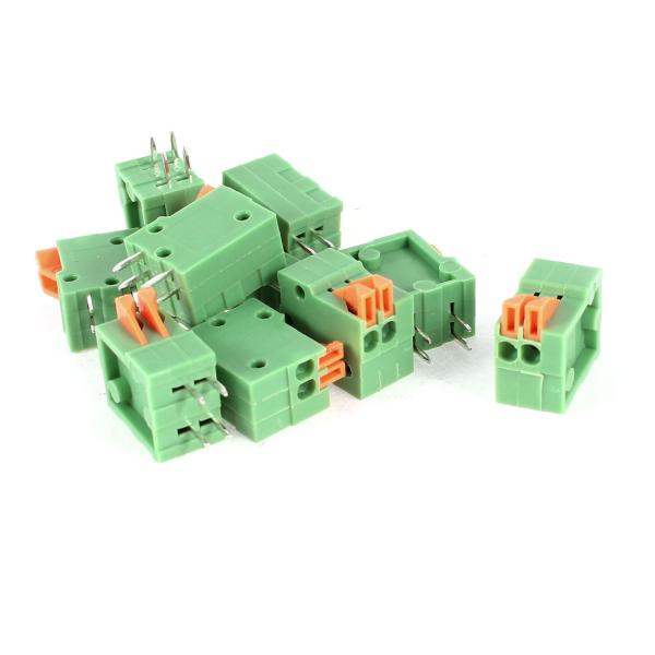uxcell PCBターミナルブロック　端子 コネクタ 2.54mm 2ピン 150V 2A AWG...