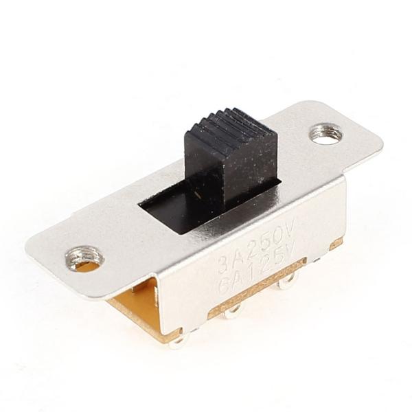 uxcell スライドスイッチ パネルマウント AC 250V/125V 3A/6A 2NO 2NC...