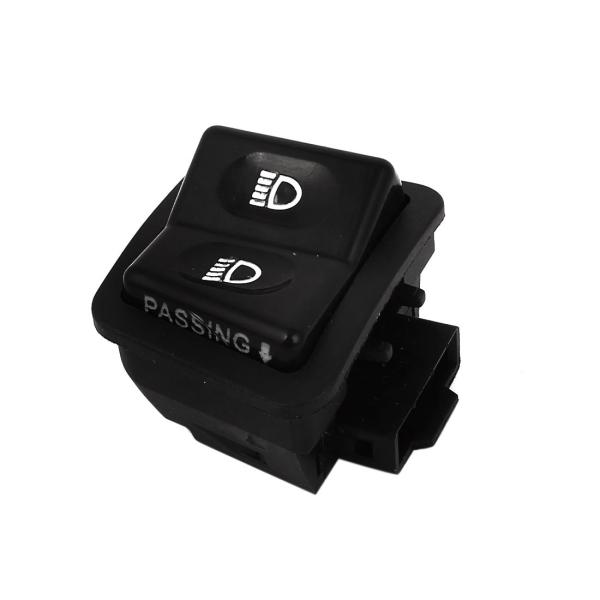 uxcell オートバイヘッドライトスイッチ DC 12V 2 ポジション 40 x 35 x 20...