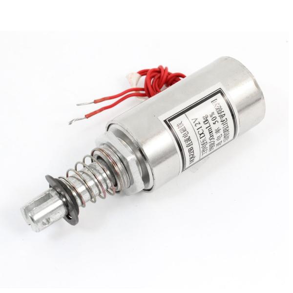 uxcell DCソレノイド電磁石　リニアモーション 12V 引くタイプ 0mm 1kg　シルバート...