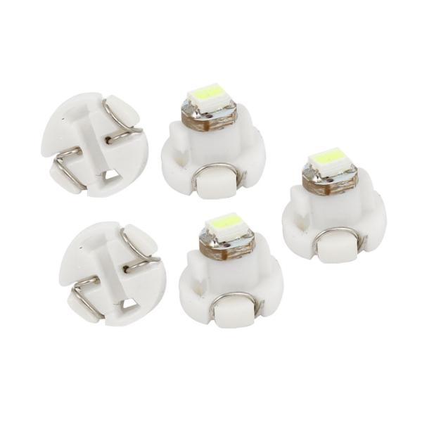 uxcell LEDライト ダッシュボードライト LEDバルブ ブルー 5個入 T3 SMD