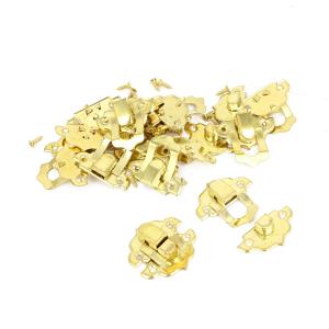 uxcell ボックスラッチ 留め金 アンティーク 48mm ブロンズトーン 2個