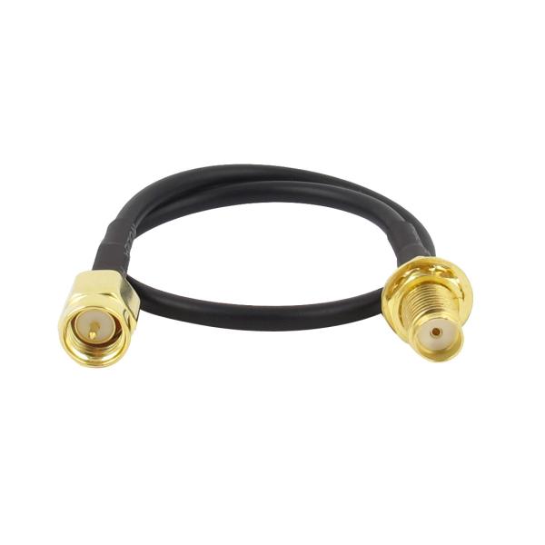 uxcell SMA オス - メスジャックコネクタ 20cm RG174 RF 同軸アダプタアンテ...