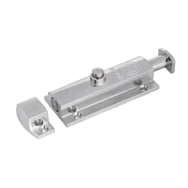 uxcell ドアボルト ステンレス製ボルト バネロード 窓ドア 80mm長さ ステンレス製