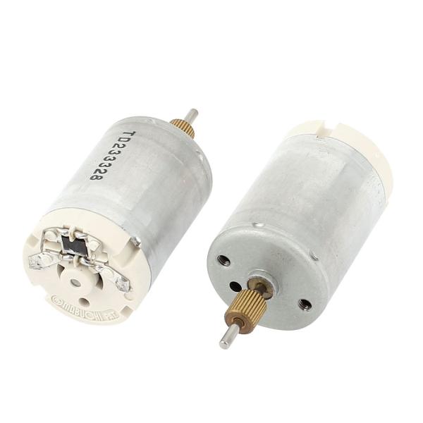 uxcell マイクロDCモータ シャフト径 2mm DC 24V 0.12A 18600RPM 2...