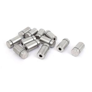 uxcell サインナット ガラススタンドオフ 12mm x 22mm