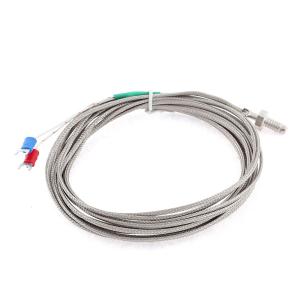 uxcell 熱電対 Kタイプ K型センサ 4M M6 0-400℃ センサ径 4.3mm