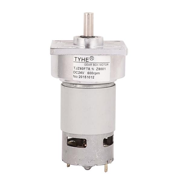 uxcell ギアボックスモーター ソルだー 電子 低速 DC 24V 600RPM 高トルク 8m...