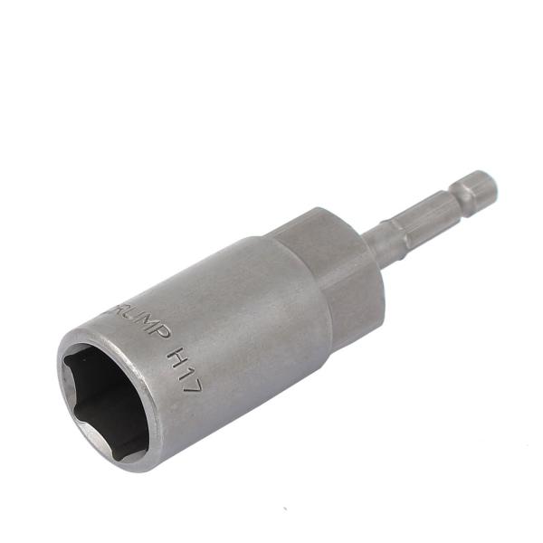 uxcell ソケットアダプタ 六角ソケットナット 六角シャンク 80L X H17 チューブ形 シ...