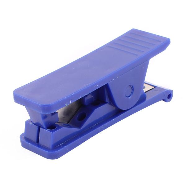 uxcell パイプカッター ラチェット 配管チューブ プラスチックホース ブルー 80mm x 2...