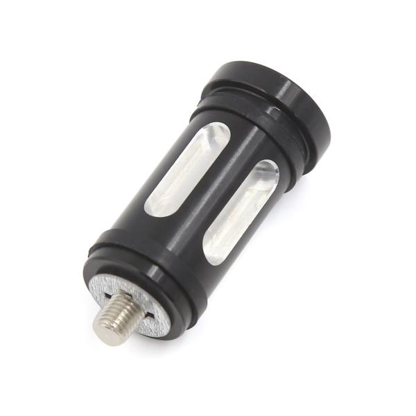 uxcell シフトペグ 狭帯域 CNCエッジカット ハーレーツーリング用 ブラック バイク用