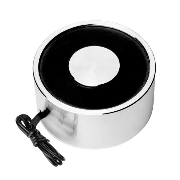 uxcell 保持電磁石 ソレノイド 24V DC 1400N 1006g/2.22lb 80 x ...