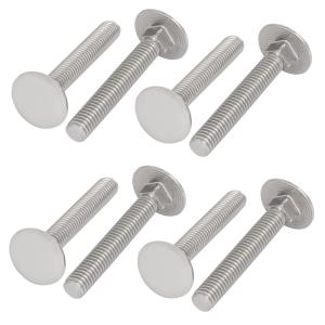 uxcell 角根丸頭ボルト キャリッジボルト 304 ステンレス鋼素材