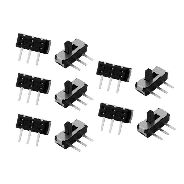 uxcell スライドスイッチ トグルスイッチ 2ポジション 3P SPDT SMT SMD セルフ...