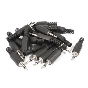 uxcell DCコネクタ DCオスコネクタ 4.8mmx1.7mm 電源ケーブルプラグ