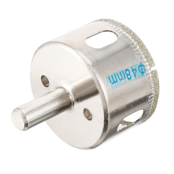 uxcell コアビット ガラス穴あけ 穴あけ ダイヤモンドドリルビット タイルグラス用 直径48m...