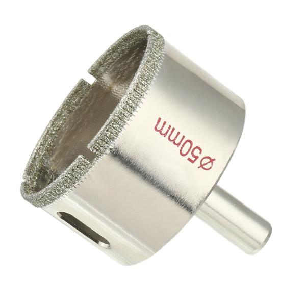 uxcell コアビット ガラス穴あけ ダイヤモンドドリルビット ダイヤモンド粒子 粒子被覆 50m...