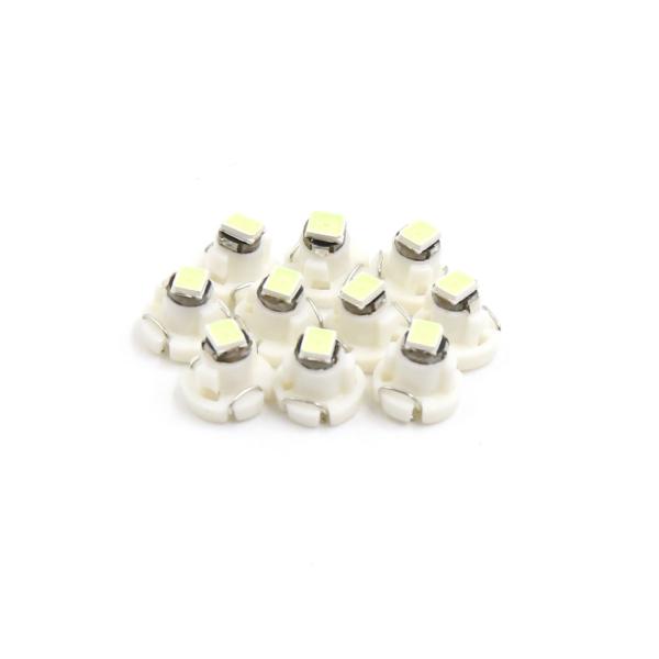 uxcell 自動車LED ライト アイスブルー ライト T3 1210 SMD LED 自動車速度...