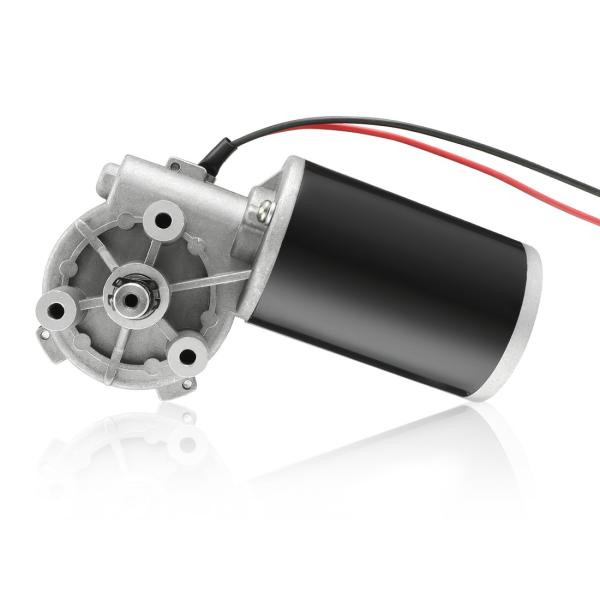 uxcell 電動ギヤモータ 高トルク 減速 可逆 JCF63R DC 24V 10W 6RPM