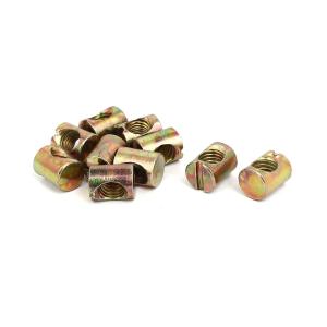 uxcell ナット ボルト クロス ダウエル スロット 家具ナット