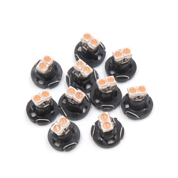 uxcell T4.2 LEDライト ピンク 2-3020-SMD LED インテリア ダッシュボー...