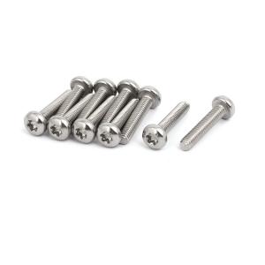 uxcell ナベ頭トルクスネジ M4x20mm 304ステンレススチール