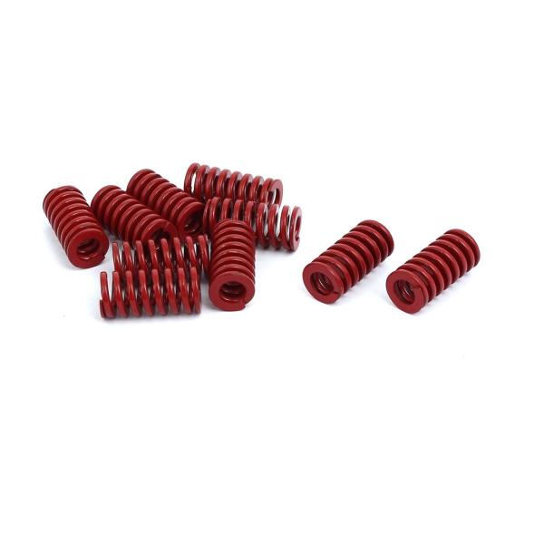 uxcell 圧縮金型ダイスプリング 工業用スプリング 中負荷 5mm x 10mm x 20mm ...