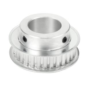 uxcell タイミングプーリー ボア同期車輪 ベルトとレンチ付き 3D