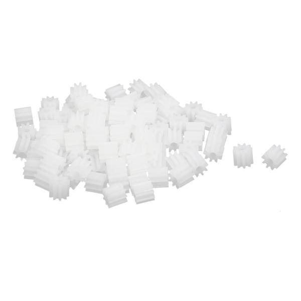 uxcell ギアホイール プラスチック材質 歯数9 穴径1.95mm シングルギア RCモデル用 ...