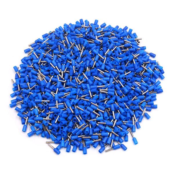 uxcell 絶縁ワイヤフェルール AWG18 1mm2 オールモチーフ絶縁コードエンドターミナルワ...