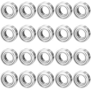 uxcell 深溝玉軸受 ダブルシールド 単列 クロム鋼 8mmx16mmx5mm