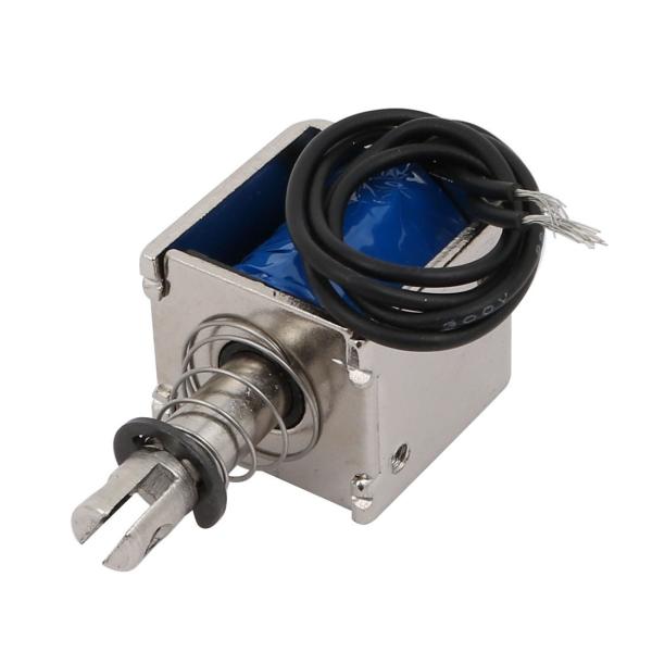 uxcell DCソレノイド電磁石 プッシュプルタイプ DC12V 2A 10mm 20N JF-0...