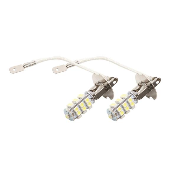 uxcell フォッグライト H3 ホワイト 25 1210-SMD LED フォッグライト ヘッド...