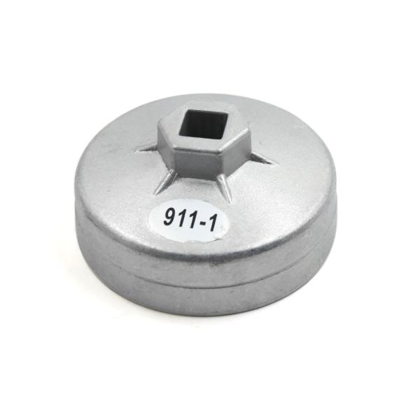 uxcell オイルフィルターレンチ 85mmの内径 15フルート オイル フィルター レンチ ハウ...