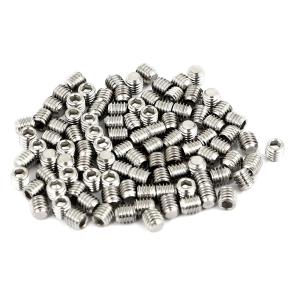 uxcell グラブスクリュー ヘッドレススクリュー M3 x 3mm