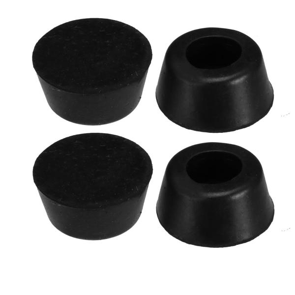 uxcell 足パッド バンパーパッド 25mm x 20mm x 12mm 内径11mm 4個入り