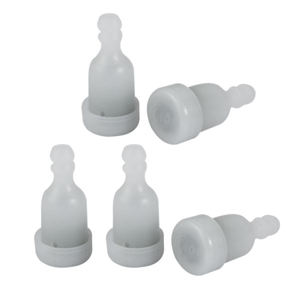 uxcell 燃料タンクブリーザ チェーンソーブラシカッター用 ホワイト 25 x 11.7mm 5...