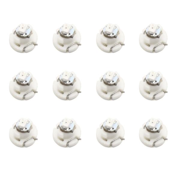 uxcell 計器灯 12V T3 1206-SMD レッド LED 車内 ダッシュボードパネル 電...