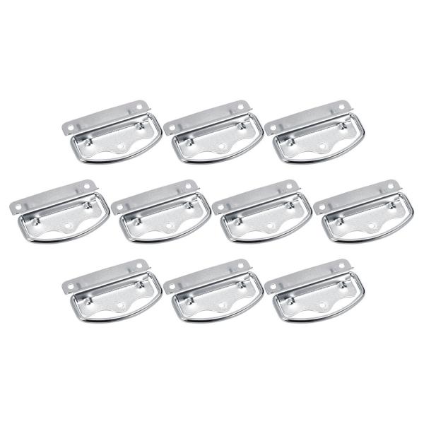 uxcell リングプルハンドル ノブ つまみ ツールボックスケース 引き出しキャビネット 80mm...