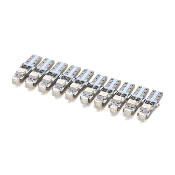 uxcell 計器灯 12V T5 1206 SMD 3 LED グリーン ダッシュゲージ 計器盤ラ...